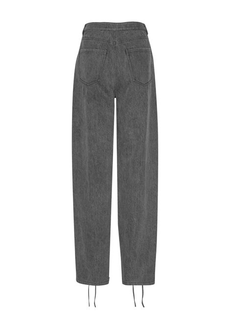 Jeans con lacci in grigio Rotate - donna ROTATE | 113887100100
