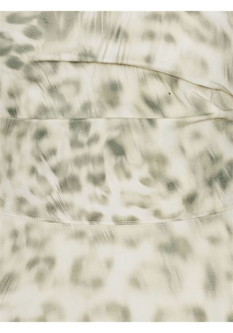 Top con stampa denim in beige Rotate - donna ROTATE | 11450429302930