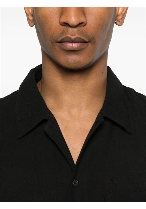 Camicia Leo in nero Sefr - uomo SEFR | FW23LEOLGHTBLK