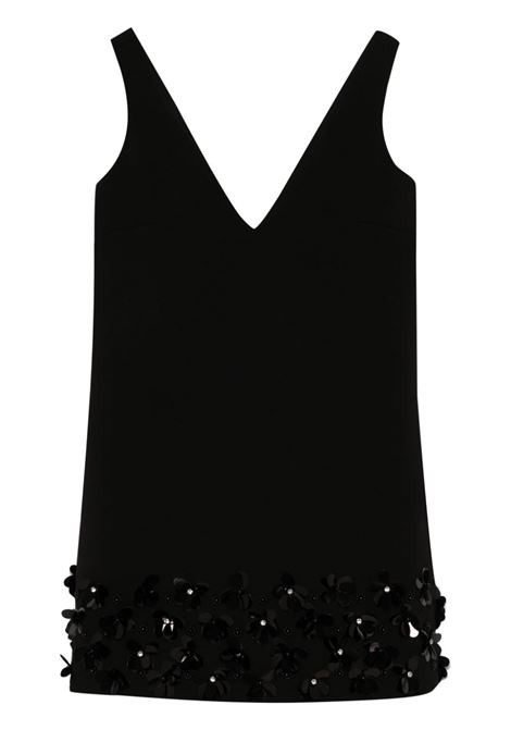 Abito mini con paillettes in nero Self-portrait - donna SELF-PORTRAIT | RS25120SB