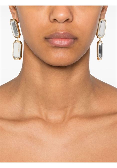 Orecchini Crystal Tiered in color oro Self-Portrait - donna SELF-PORTRAIT | SS25603EGD