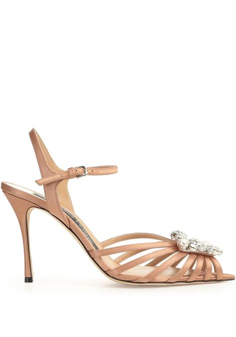 Sandali Godiva Precious 90mm in rosa Sergio rossi - donna SERGIO ROSSI | Sandali | B11840MTEZ021102719
