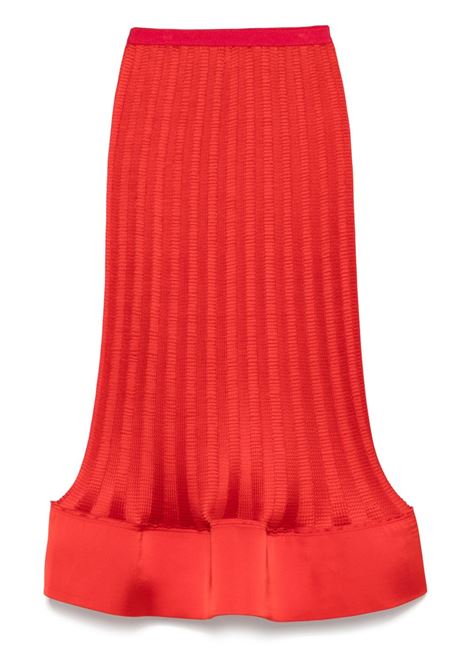 Gonna midi hollis in rosso Simkhai - donna SIMKHAI | 1253004GRD