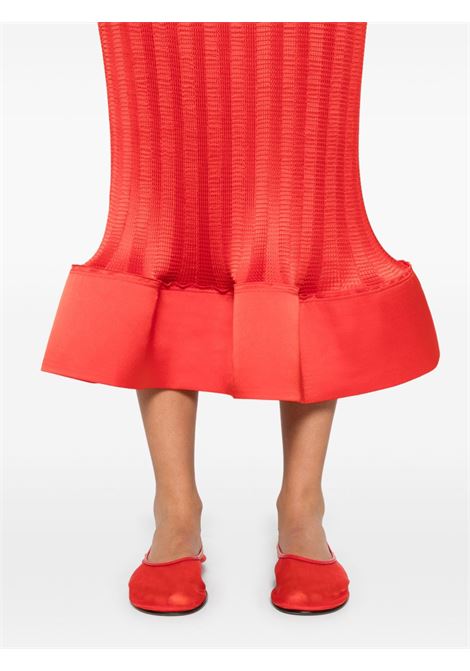 Gonna midi hollis in rosso Simkhai - donna SIMKHAI | 1253004GRD