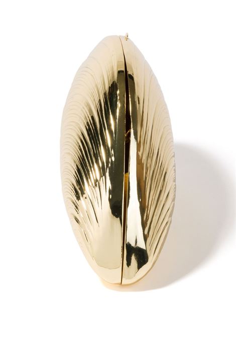 Gold Bridget shell-shapped clutch bag SIMKHAI  - women SIMKHAI | 223H001GLD