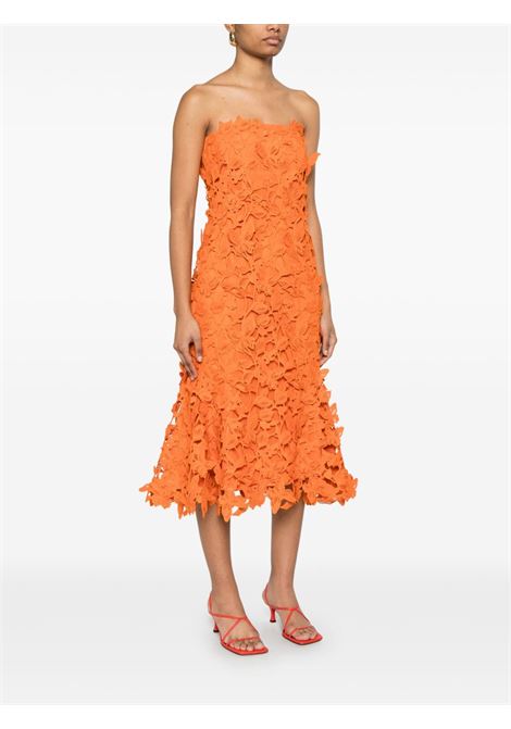 Abito midi Fleurella in arancio Simkhai - donna SIMKHAI | 2251040FGTNGRN