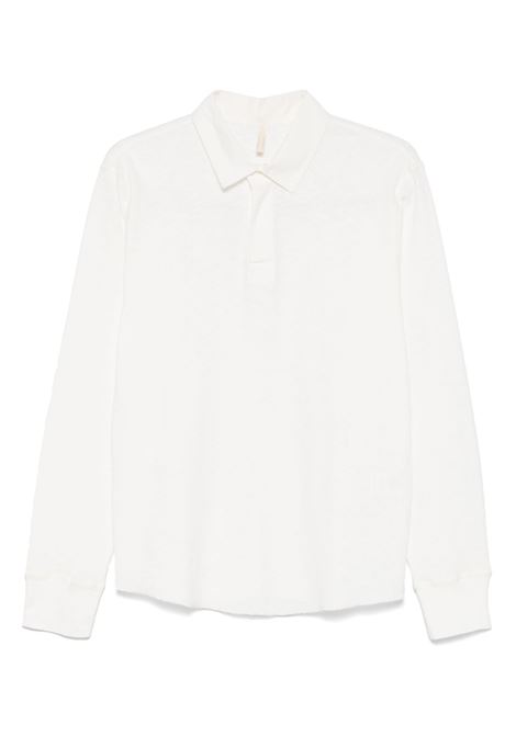 White polo shirt Sunflower - men