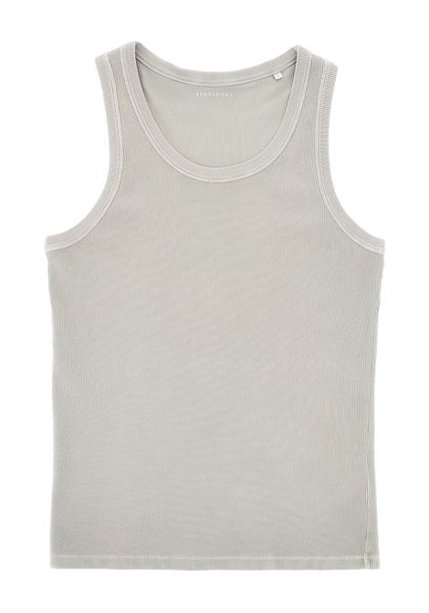 Canotta a costine in grigio Sunflower - uomo