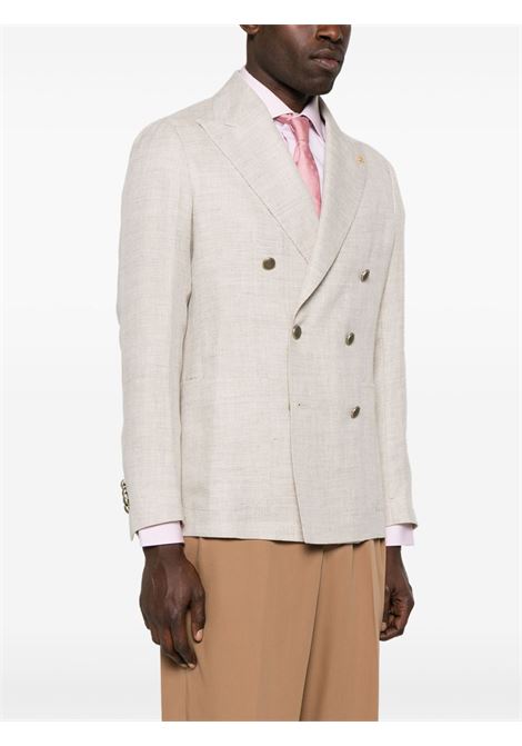 Blazer doppiopetto in beige chiaro Tagliatore - uomo TAGLIATORE | 1SMC20K520090A3213