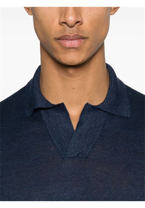 T-shirt Keith in blu Tagliatore - uomo TAGLIATORE | KEITHGSE2502598