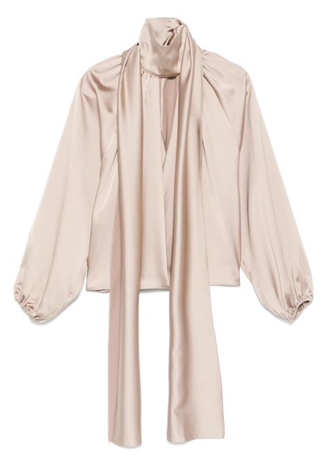 Blusa Viola beige satinata The Andamane - donna THE ANDAMANE | Bluse | T170941CTNP229GRC