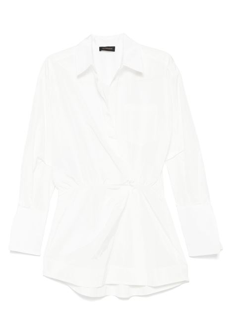White White Lotus mini dress The Andamane - women THE ANDAMANE | Dresses | TM170101ATNC181WHT