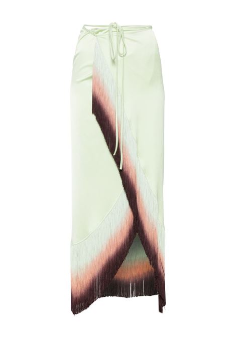 Mint green New Jacky midi skirt The Andamane - women THE ANDAMANE | Skirts | TM170328ATNP229MNT