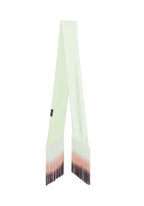 Sciarpa con frange in verde The andamane - donna THE ANDAMANE | Sciarpe | TM178005ATNP229MNT