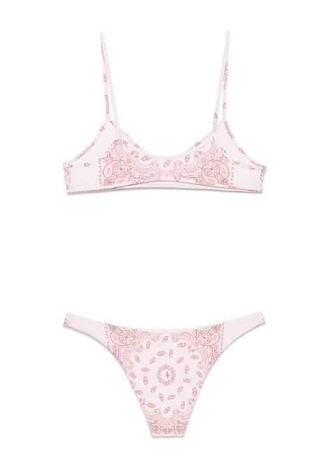 Pink printed swimwear the attico - women THE ATTICO | Swimwear | 250WBC00012PAA048PR996