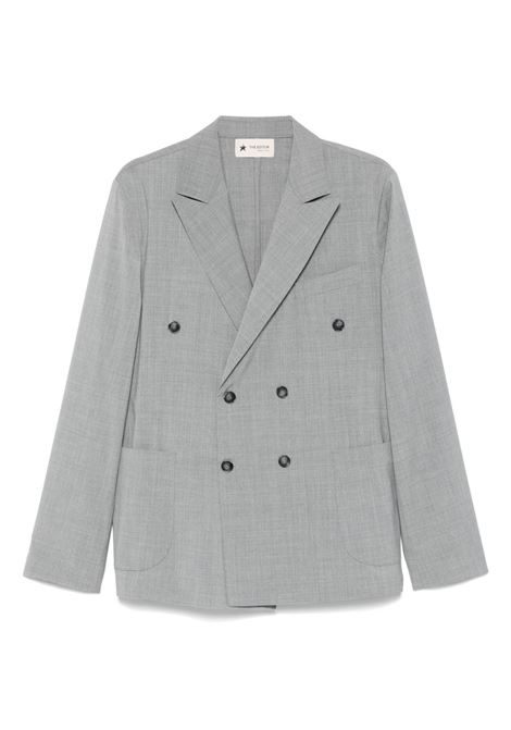 Blazer effetto mélange in grigio chiaro The Editor - uomo THE EDITOR | Giacche | S5U510127