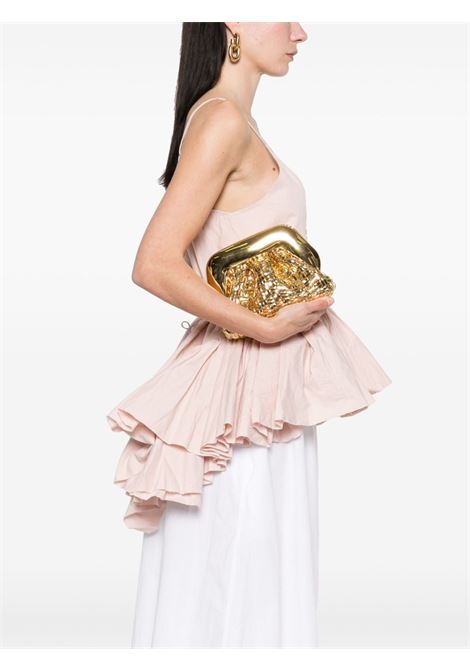 Gold gea micro weaved mini bag Themoirè - women THEMOIRè | TMSR25GMWL19