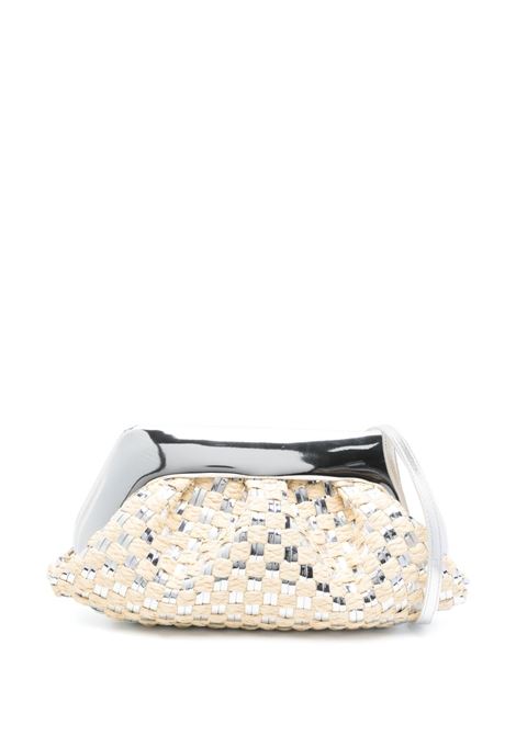 Clutch emera in bianco e argento Themoirè - donna THEMOIRè | TMSS25EMRMWPL18
