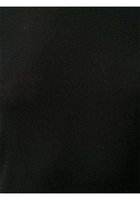 Black fine-knit t-shirt THEORY - women THEORY | I1211701001