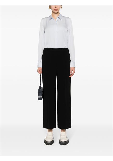 Pantaloni a gamba ampia in nero - THEORY donna THEORY | L0109223001