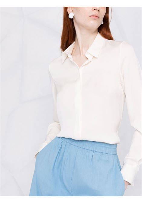 White silk shirt Theory - women THEORY | M0102536C05