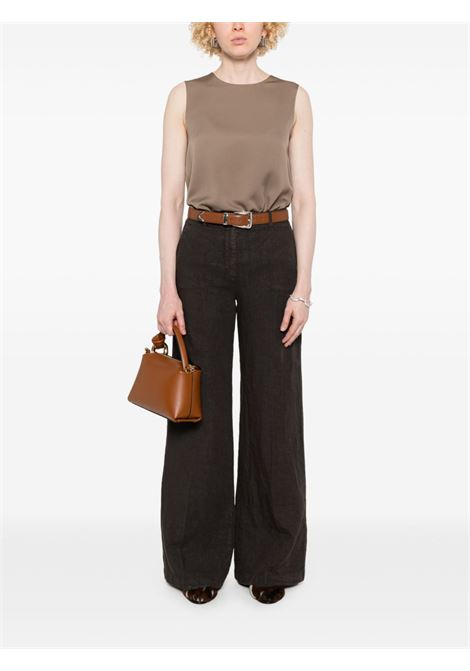 Walnut brown Modern Ggt top Theory - women THEORY | M0102539D84