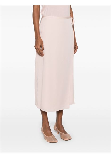 Light pink CL wrap skirt Theory - women THEORY | O1102303Q2D