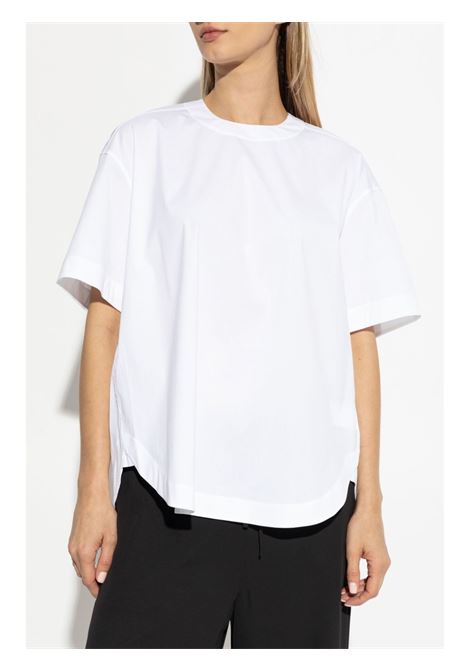 White round neck t-shirt Theory - women THEORY | O1104506100