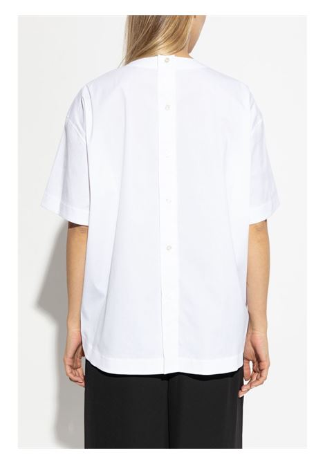White round neck t-shirt Theory - women THEORY | O1104506100
