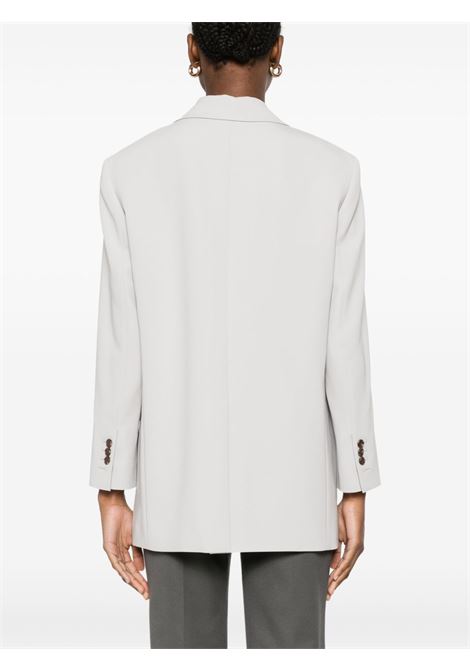 Blazer in crêpe in grigio chiaro Theory - donna THEORY | O1109105B6M