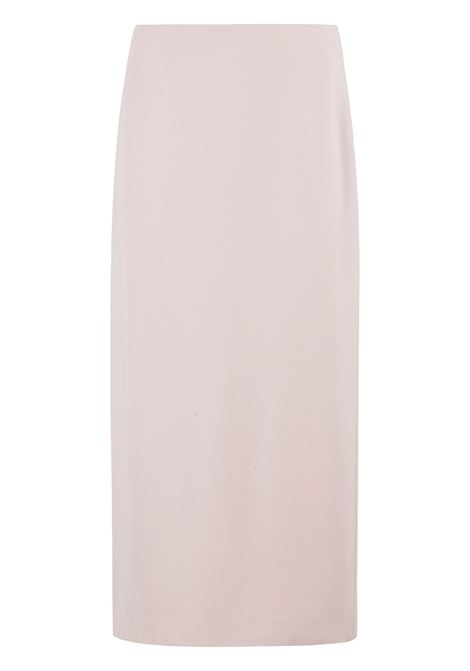 Light pink mid-length straight skirt Theory - women
