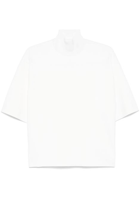 T-shirt a collo alto in bianco Theory - donna THEORY | O1116707100