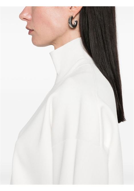 T-shirt a collo alto in bianco Theory - donna THEORY | O1116707100