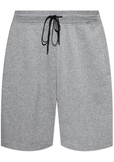 Grey elastic waistband shorts Theory - men