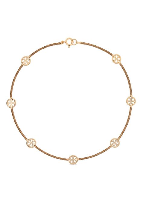 Gold Miller Pavé necklace Tory burch - women TORY BURCH | Necklaces | 141136700