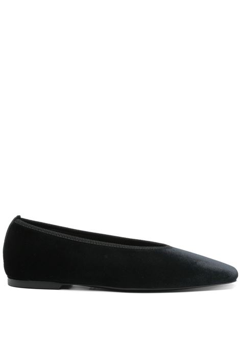 Black Minimalist ballerina shoes Toteme - women