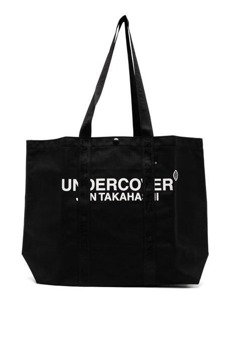 Black logo-print shoulder bag undercover - unisex UNDERCOVER | UC1D6B01BLK