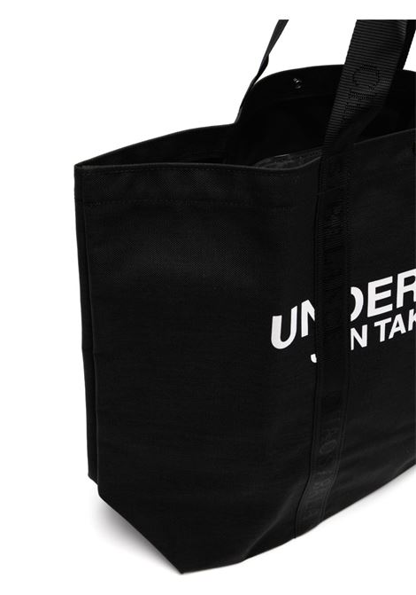 Black logo-print shoulder bag undercover - unisex UNDERCOVER | UC1D6B01BLK