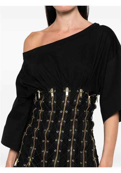 Mini abito con zip in nero Undercover - donna UNDERCOVER | UC1E1706BLK