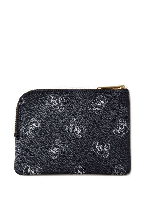 Black bear coins purse undercover - unisex UNDERCOVER | UCX9P9101BLK