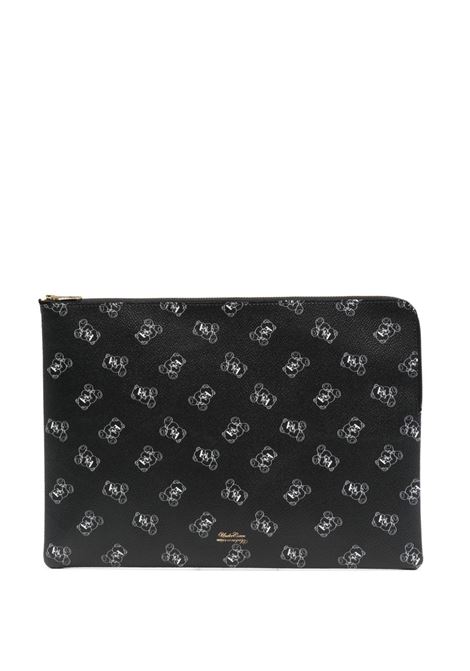 Black printed clutch bag Undercover - unisex UNDERCOVER | UCX9P9301BLK