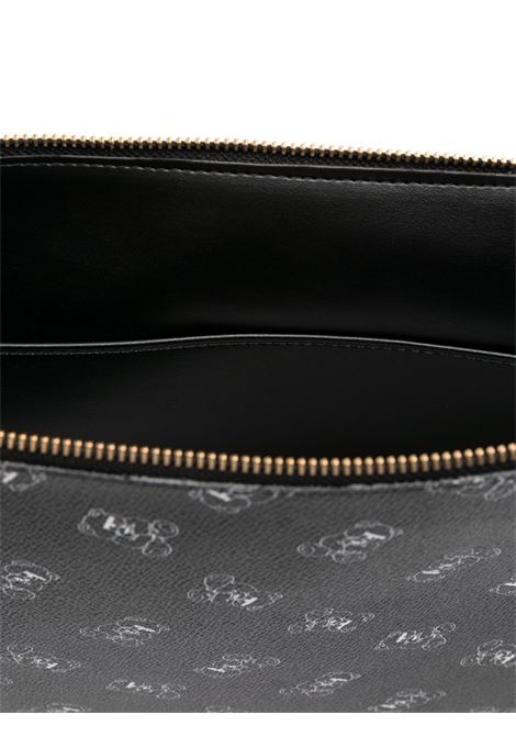Black printed clutch bag Undercover - unisex UNDERCOVER | UCX9P9301BLK
