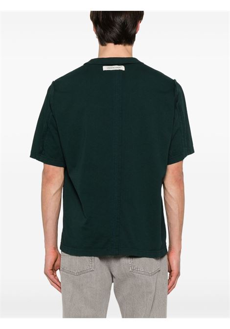 T-shirt con logo in verde Undercover - uomo UNDERCOVER | UP1E4808GRN