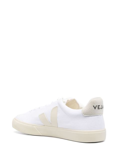Sneakers basse campo ca in bianco e beige - VEJA uomo VEJA | CA0103129BWHTPRR