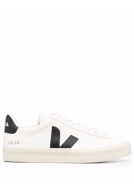 Sneakers basse campo in bianco e nero - VEJA uomo VEJA | CP0501537BWHTBLK