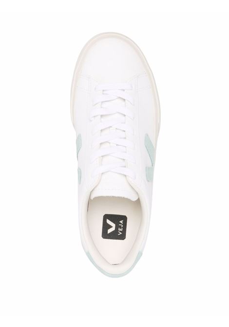 White and green Campo low-top sneakers Veja - men VEJA | CP0502485BWHTMTCH