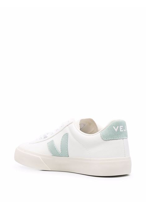 White and green Campo low-top sneakers Veja - men VEJA | CP0502485BWHTMTCH