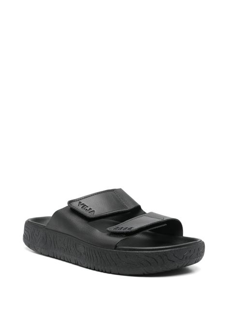 Black embossed-logo slides Veja - women VEJA | SA2020754ABLK