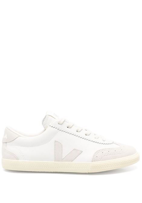 White and beige voley sneakers Veja - men VEJA | VO2003852AWHTNTL