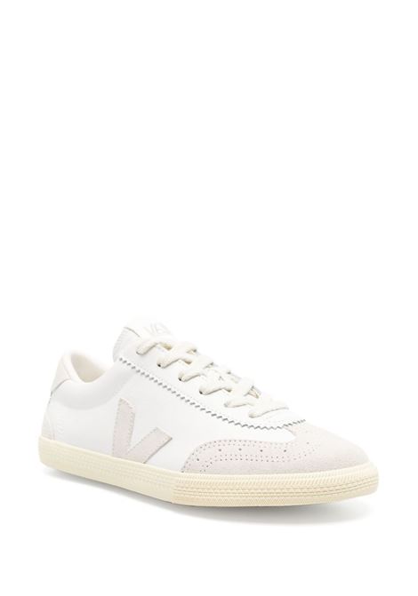 White and beige voley sneakers Veja - men VEJA | VO2003852AWHTNTL